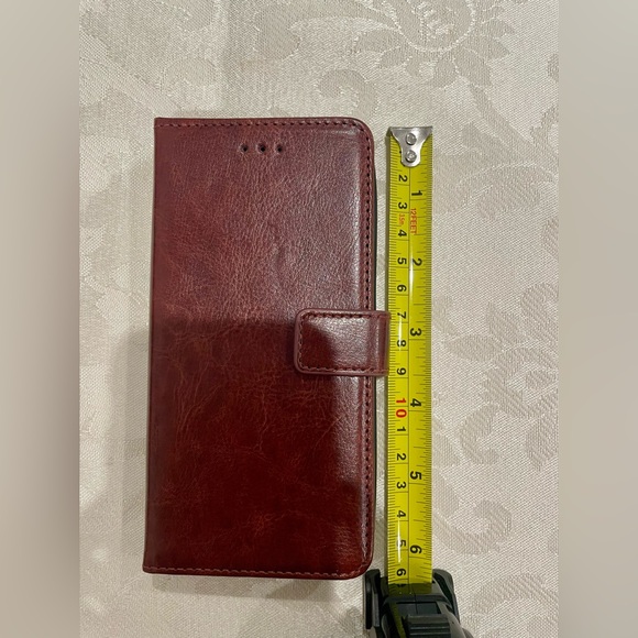 Brown Leather iPhone 12 & 14 Phone Case and Wallet - Picture 4 of 12